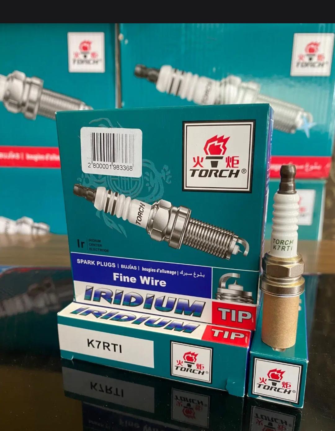 شمع تورچ سوزنی ایریدیوم K7RTIپایه کوتاه